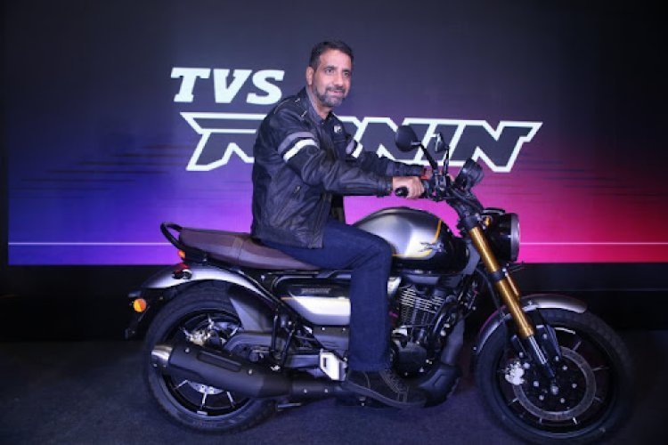 TVS RONIN: the perfect combination of style, riding comfort & technology for those who live the #Unscripted way of life