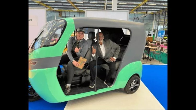 Netherlands Expo in Awe of India's Futuristic Rikshaw Makeover