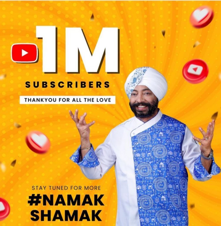 It’s a great achievement: Chef Harpal Singh Sokhi's YouTube channel hits 1 million subscribers