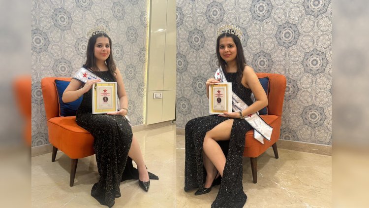 Shining Star: Prisha Dabas Wins Miss Teen New Delhi 2024 at Prestigious Forever Miss Teen India Event